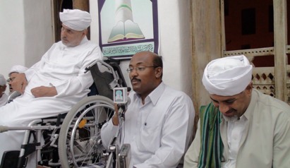 مركز ابن عبيدالله السقاف يجمع الشمل و يكرم الشيخ باجنيد