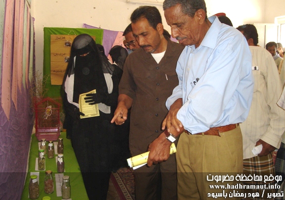 المعرض المدرسي لمدارس مديرية سيئون - جانب من المعرض