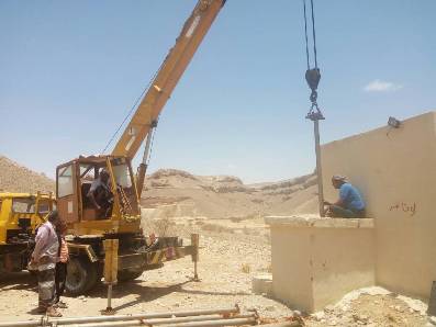 بترومسيلة تزود مشروع مياه مدينة ساه بمضخة غاطسة