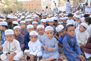في حفل بهيج روضة الأطفال بمدينة تريم تختتم عامها الدراسي الثامن 