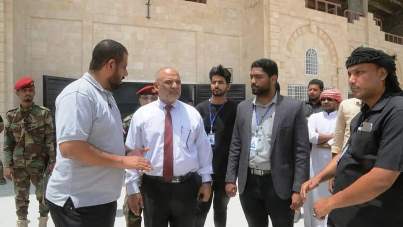 وكيل وادي حضرموت يطلع على التحضيرات النهائية لمؤتمر الشباب بسيئون 