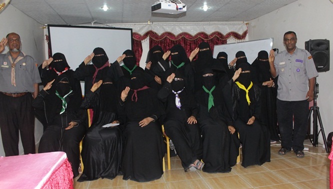 مرشدات ساحل حضرموت يختتمن دورتهن التأسيسية بالمكلا