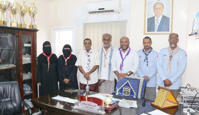 أربعة من قادة الحركة الكشفية بحضرموت يشاركون في دورات خارجية في مصر والسودان
