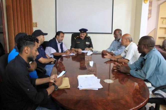 وكيل وزارة الداخلية مدير أمن ساحل حضرموت يؤكد أن حضرموت جاهزة أمنياً لاستضافة أي فعاليات  