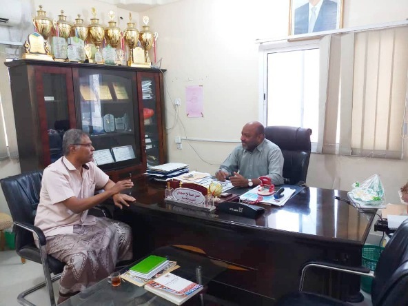  *المدير العام للشباب والرياضة ساحل حضرموت يبحث مع رئيس اللجنة الثقافية الاجتماعية خطة عمل اللجنة للعام الجاري 2021م
