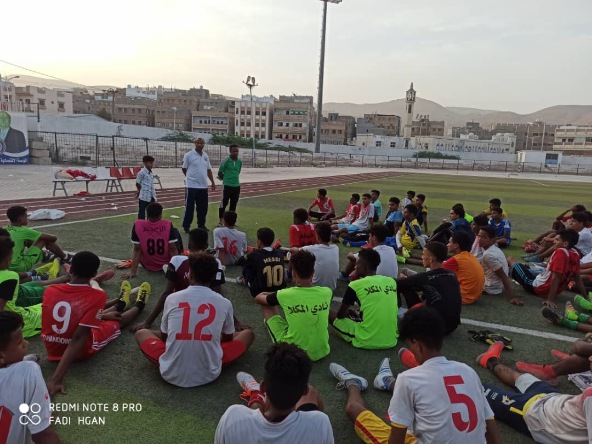 تواصل اختبارات لاعبي ساحل حضرموت تمهيدا لاختيار افضل العناصر لمنتخب الناشئين