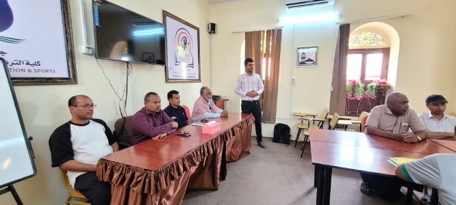 بدء فعاليات الدورة التدريبية في العاب القوى بسيؤون