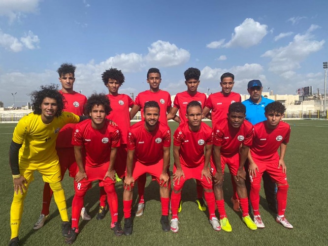 منتخبنا الوطني الشاب *يتغلب على فريق 22مايو  بهدفين دون رد* .