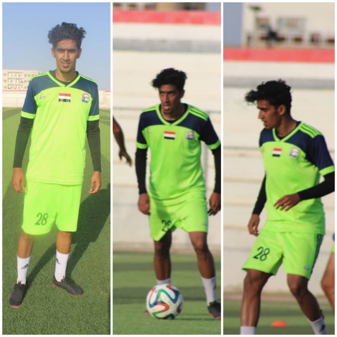 عمر الداحي المحترف بأسوان المصري يشارك في تدريبات الأولمبي*