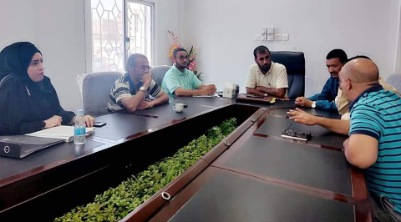 اتحاد عام الإعلام الرياضي يناقش مع فرع عدن عدد من القضايا