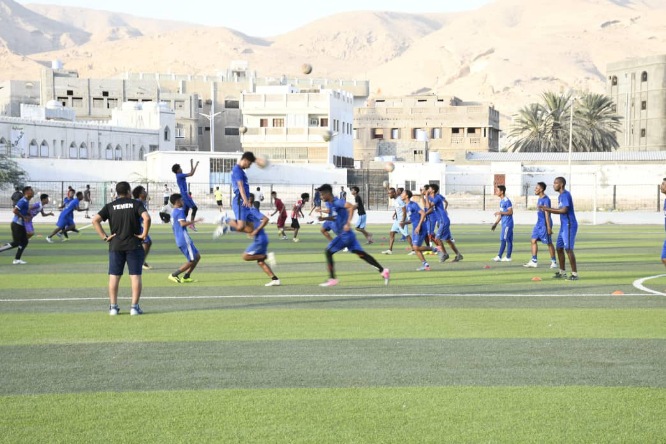تضامن حضرموت يدشن تحضيراته لدوري الدرجة الثانية 