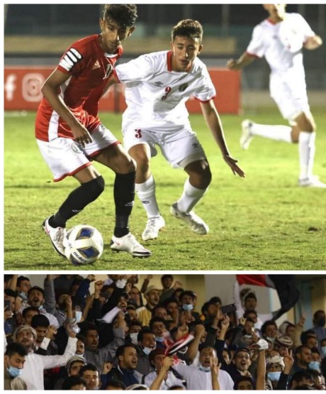 ناشئو اليمن يتألقون..ويفوزون على المنتخب الأردني بثلاثية 