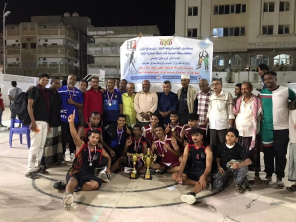 شعب حضرموت بطلا لكأس 30 نوفمبر لكرة السلة 3x3*