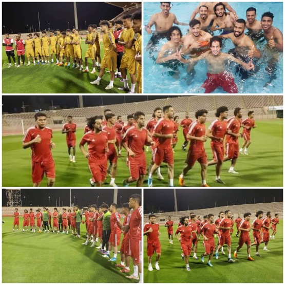 منتخبنا الوطني الأول يواصل تحضيراته في معسكره الخارجي.. ويتوجه مساء اليوم إلى مكة المكرمة لأداء مناسك العمرة
