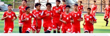 منتخب_الناشئين يواصل استعداده لبطولة العرب بملعب الشهداء بتعز 