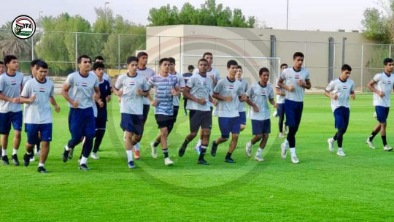 منتخب الناشئين يجري حصة تدريبية في معسكر الرياض #استعداداً_لتصفيات_آسيا 