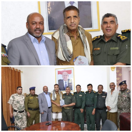 العميد المنهالي يكرّم الهامة الرياضية والشخصية الإجتماعية الحضرمية درويش عبدالله سويد 