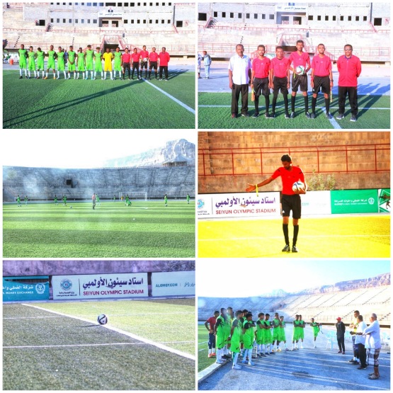 في دوري اندية الدرجة الثانية تجمع سيئون حضور فريق الحسيني بلحج وغياب فريق فتح ذمار للمرة الثانية 