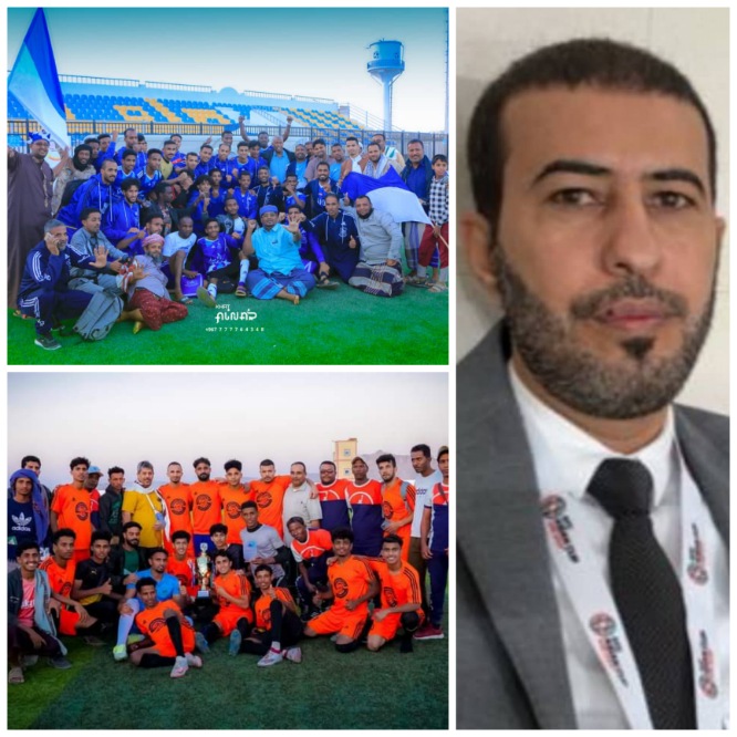 الوكيل طلال بن حيدرة  يبارك تأهل سمعون والتضامن إلى الدرجة الأولى 