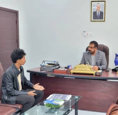 الجهوري يلتقي لاعب تايكواندو سيئون (جربوش) المشارك في بطولة  الفجيرة