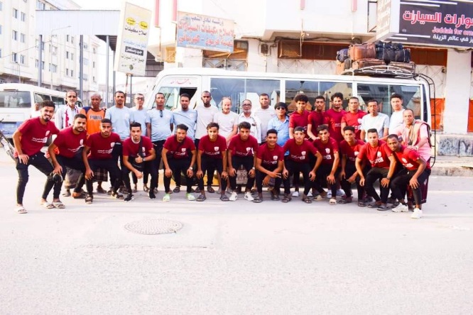 شعب حضرموت يغادر الى سيئون للمشاركة في دوري الدرجة الأولى