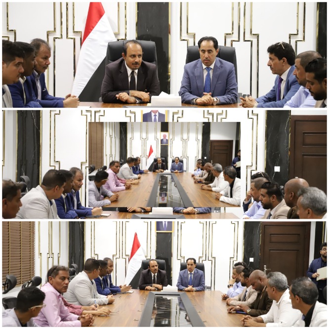 اجتماعٌ بالمكلا برئاسة محافظ حضرموت ووزير الشباب والرياضة يُقر رفع مخصصات الاندية ودعم مشاريع البنية التحتية