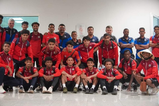 الجالية اليمنية في ابها تستقبل بعثة المنتخب الوطني الأول 