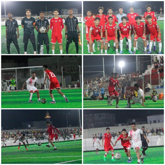 منتخب الناشئين يفوز على فريق شباب روكب ب7اهداف مقابل هدف 