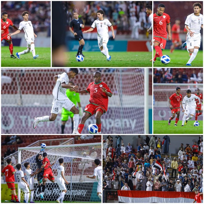 منتخب الناشئين يحسم التأهل للمربع الذهبي بالفوز على عُمان