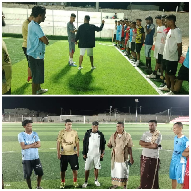   بقيادة المدرب أحمد الزويدي.. شباب روكب يجري اول حصه تدريبيه له استعداد لبطولة كأس حضرموت