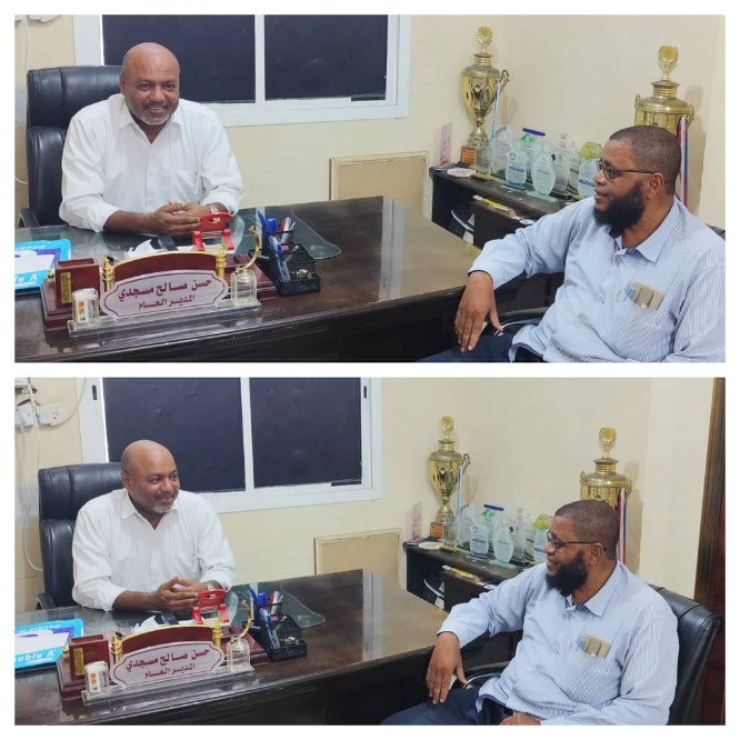 مسجدي يلتقي الدولي نوفل الحبشي ويشيد بعطاءاته ومشاركاته الخارجية المتميزة