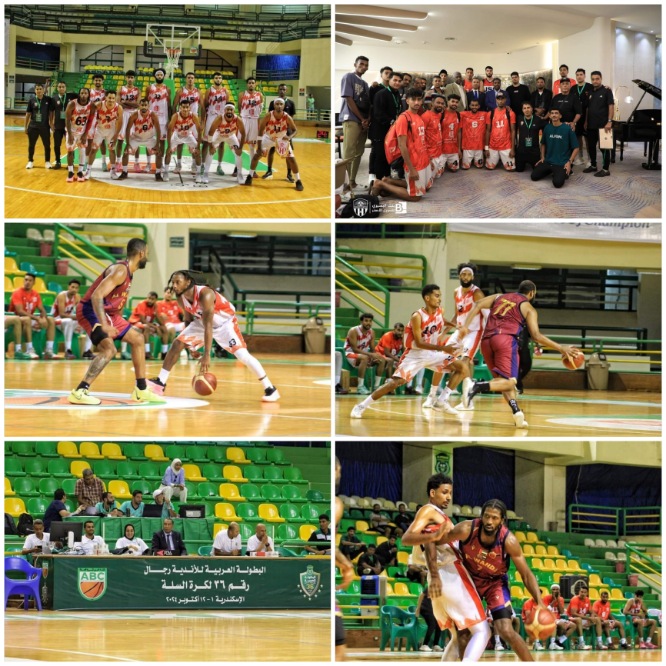 شعب حضرموت يخسر أولى مبارياته في البطولة العربية لكرة السلة بصعوبة من الوحدة الإماراتي