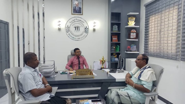 بن طليب.. يطلع على سير بطولة الشباب الثالثة