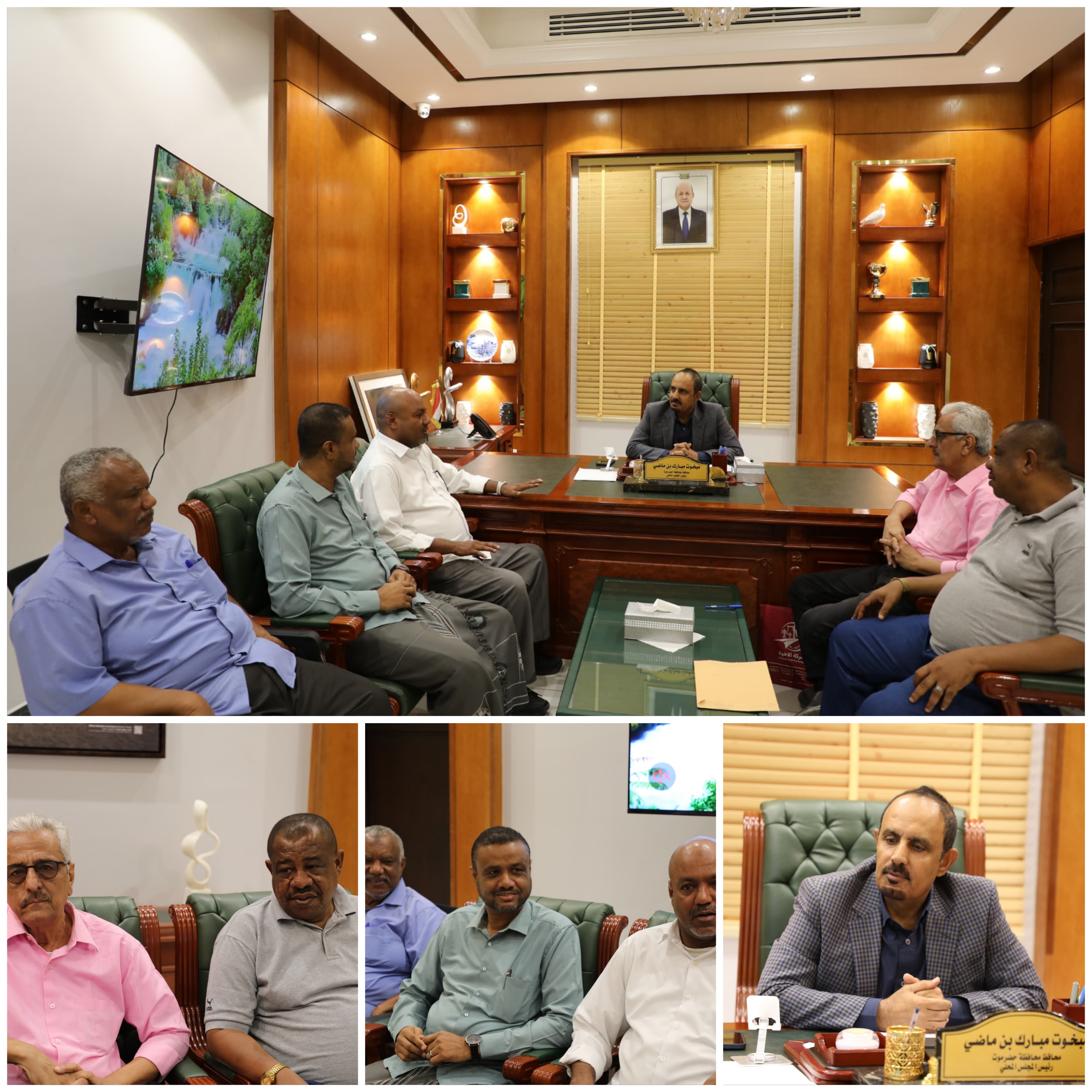 برئاسة المحافظ .. إقرار المباراة النهائية للنسخة الثامنة لكأس حضرموت الجمعة 25 أكتوبر ومباراة تحديد المركز الثالث الخميس 24 أكتوبر باستاد سيئون الأولمبي