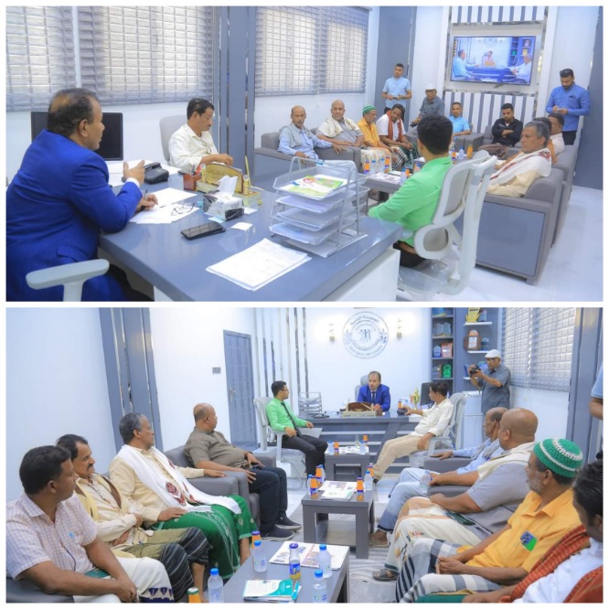 الوكيل العامري يطلع على استعدادات نادي البرق الفنية والجماهيرية لنهائي كأس حضرموت بنسخته الثامنة 