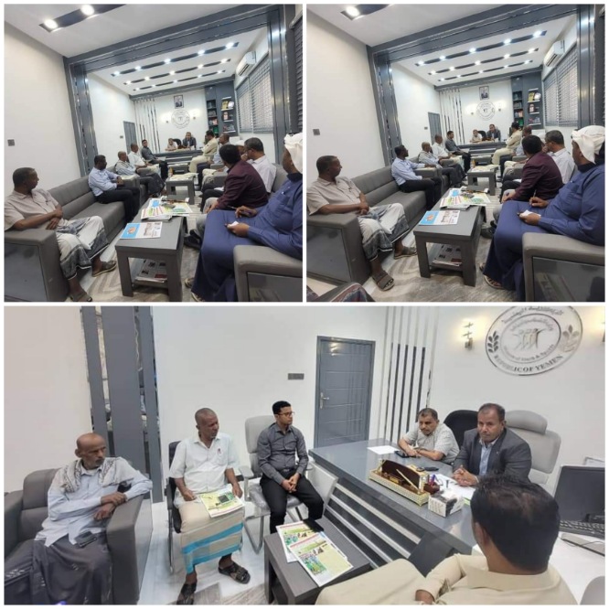 برئاسة وكيل المحافظة أجتماع لمناقشة الإستعدادات الجارية للأندية المؤهلة الى الدرجة الثانية 