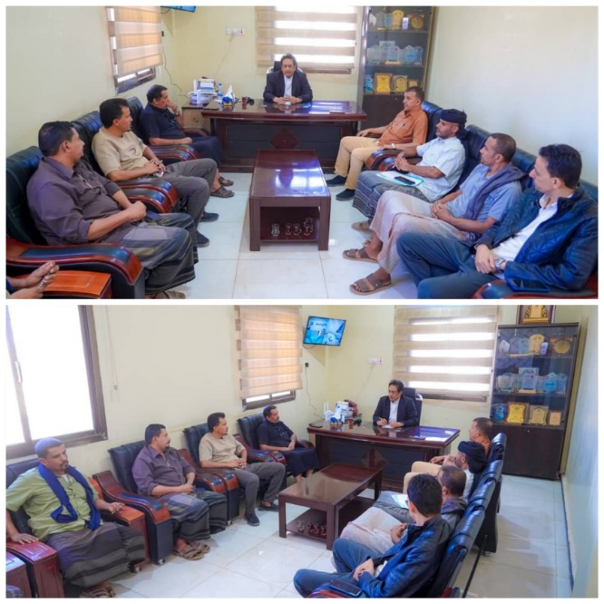 الوكيل الخليفي يناقش ترتيبات مهرجان اعتزال الكابتن فتحي خبازي. 