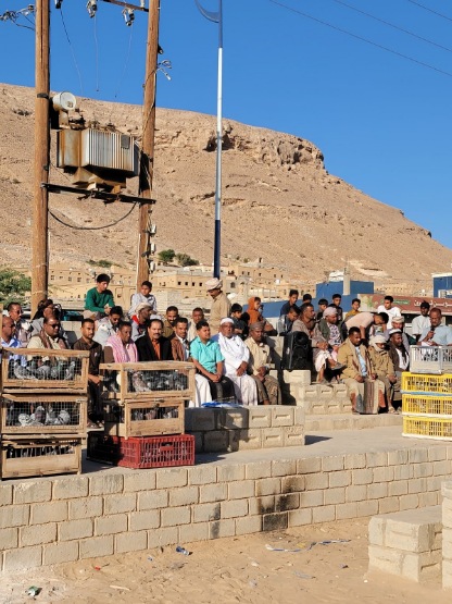 على طريق الاعداد لسباق سقطرى – سيؤون: تدشين أولى مراحل سباق الحمام الزاجل من ساه الى سيؤون. 