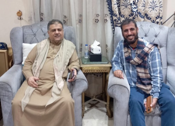 الشيخ أحمد العيسي يلتقي رئيس اتحاد الإعلام الرياضي الدكتور جميل طربوش