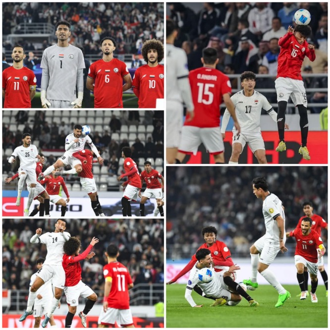 منتخبنا الوطني يخسر مباراته الأولى في خليجي 26 أمام العراق بهدف دون رد