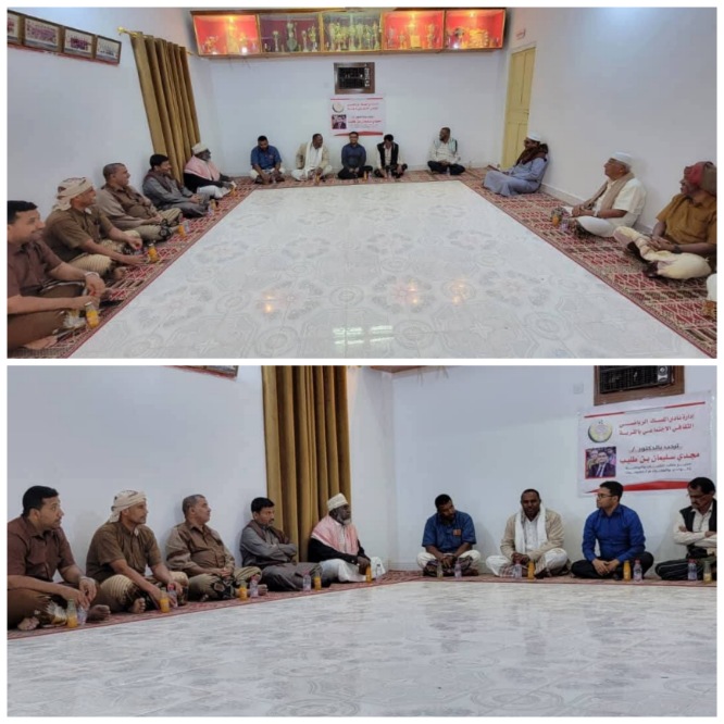 المدير العام لمكتب الشباب والرياضة يطلع على سير العمل في نادي شباب اللسك