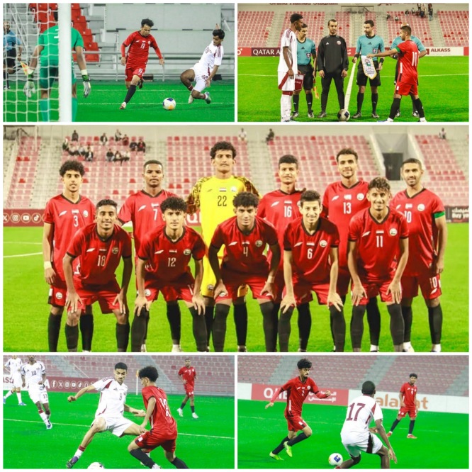 منتخب الشباب يتعادل مع قطر وديًا في مباراة شهدت العديد من الفرص 
