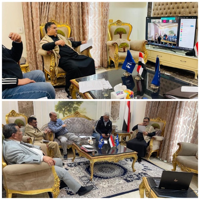 الاتحاد اليمني لكرة القدم يعقد اجتماعه الأول عقب الدورة الانتخابية بتقنية الاتصال المرئي