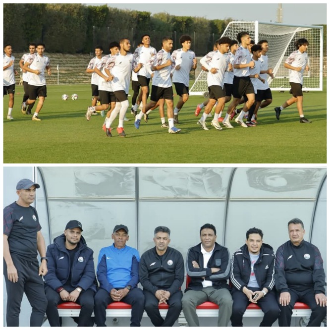منتخب الشباب يواصل تدريباته في الدوحة استعدادًا لنهائيات كأس آسيا