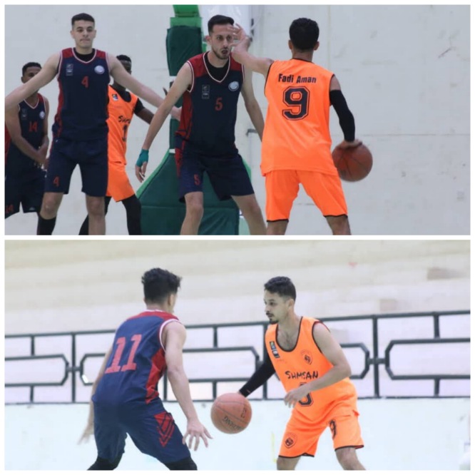 شمسان يتجاوز سيئون "بين جماهيره" في دوري السلة