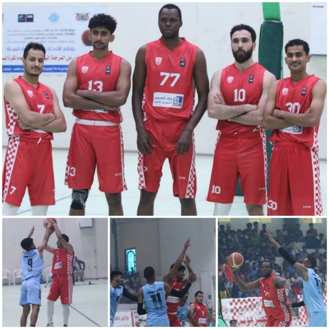 شعب حضرموت يتوج ببطولة أندية الدرجة الأولى لكرة السلة