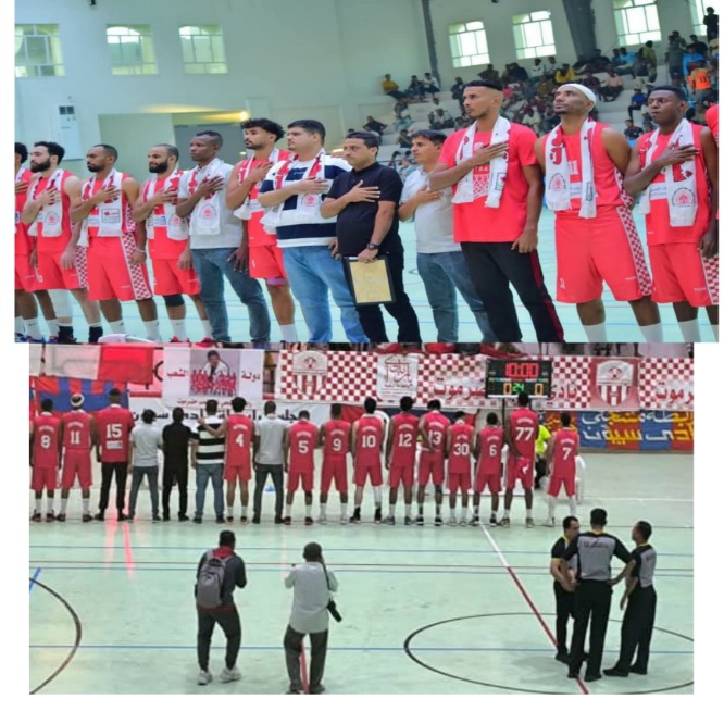 المحافظ بن ماضي يهنئ نادي شعب حضرموت بإحراز بطولة الدوري العام لأندية الدرجة الأولى لكرة السلة 