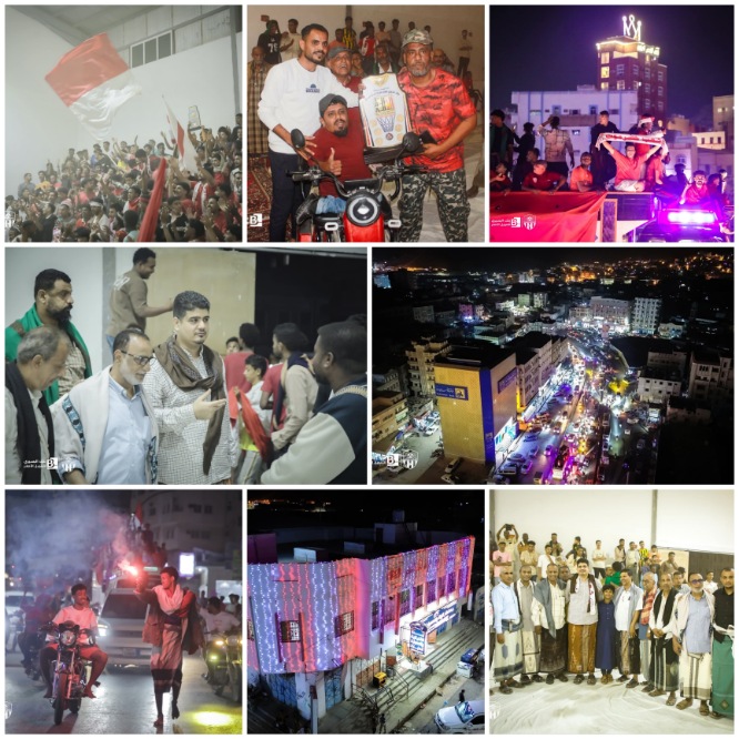 بطل الدوري اليمني لكرة السلة يحظى باستقبال جماهيري حاشد في المكلا