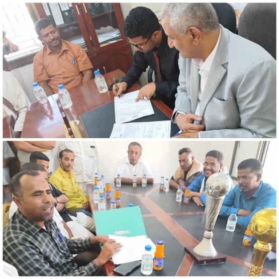 بدعم السلطة المحلية: تسليم موقع مشروع منشآت نادي سلام الغرفة للجهة المنفذة.