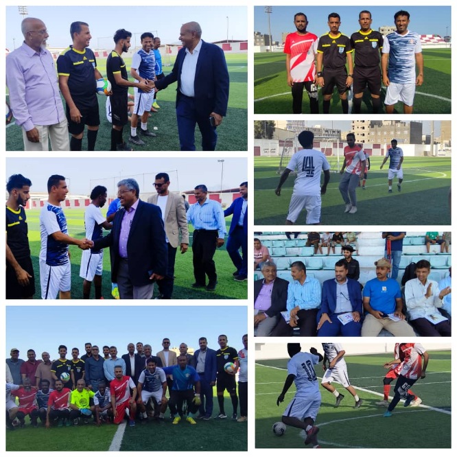 النفط يطيح بالبنك الاهلي والطيران يقصف السراري في فتتاح بطولة عدن للكرة الخماسي للمؤسسات بعدن